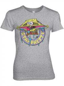 Рубашка серого цвета SpongeBob