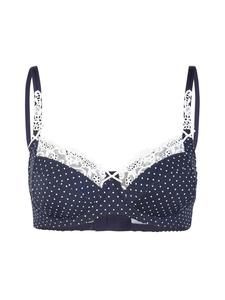 Бюстгальтер на косточках nuance, цвет marine/weiß