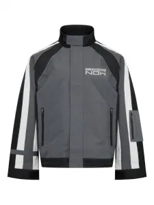 Куртка Tactical Moto на молнии Pleasures, серый