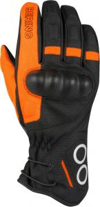 Водонепроницаемые мотоциклетные перчатки Bering zephyr, Black/Orange