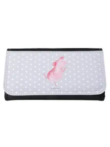 Кошелек Mr. & Mrs. Panda, серый пастельный