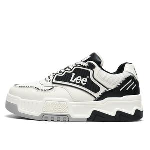 Низкие мужские кроссовки Lee, Black White