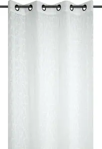 Штора STOF PAXTON 140x260 белая геометрическая Stof