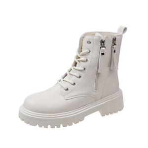 Puppytown Мартин Бут 4.5 см женские бежевые, цвет Beige