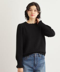 Вязаный пуловер с узором