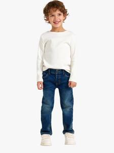 Детские джинсы Staffan Pull-Up Straight Lindex, Dark Denim