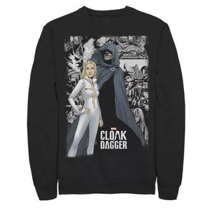Мужской свитшот Cloak & Dagger Comic Panel Marvel