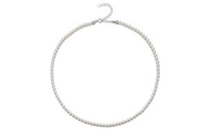 HAESOO.L Серебряное колье 925 пробы для женщин белое