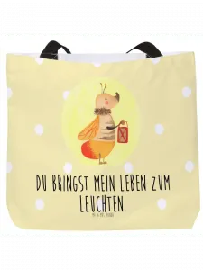 Шоппер Mr. & Mrs. Panda, желтый пастельный