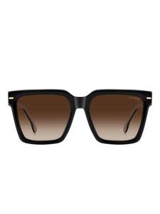 Солнцезащитные очки в квадратной оправе Carrera, черный