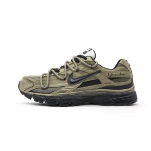 Nike Initiator Cushioning Abrasion Resistant Breathable Low top Running Shoes Unisex Gray Green