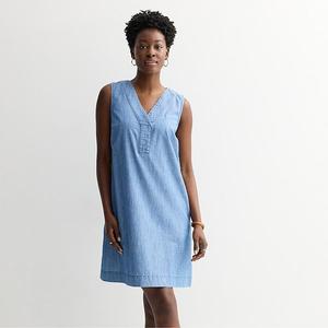 Повседневное платье-футляр для женщин Sonoma Goods For Life, Chambray