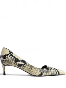 Туфли-лодочки Jett D'Orsay на каблуке 45 мм Khaite, нейтральный