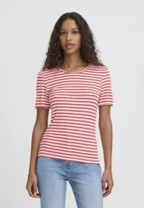 Футболка с принтом ihcella ss Ichi, Teaberry Cloud Dancer