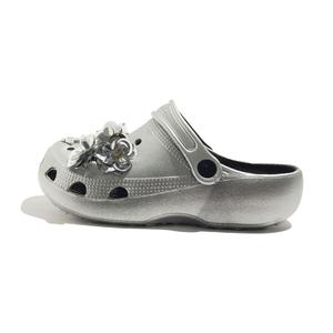 BEIER Сабо женские, черные, серебристые