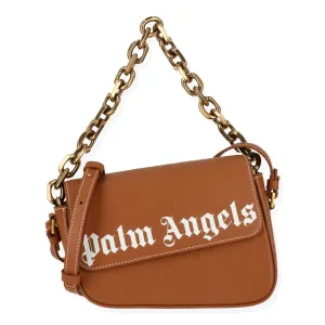 Женская коричневая сумка Palm Angels