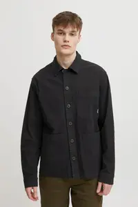 Куртка смесовая короткая "BLEND BHOuterwear", без капюшона, черный