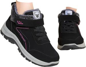 Зимние ботинки утепленные на шнуровке Jyswoshoe, черный