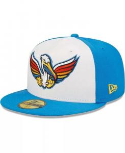 Мужская белая шляпа приталенного цвета Royal Pelicanos de Myrtle Beach Copa De La Diversion 59FIFTY New Era