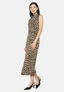 Платье-футляр LEOPARD PRINT LolaLiza, коричневый