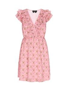 Платье до колена faina, цвет rose multicolor