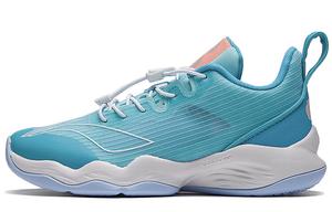 Детские баскетбольные кроссовки GS Low-top Pure Blue/Babsic Blue Lining Young, голубой