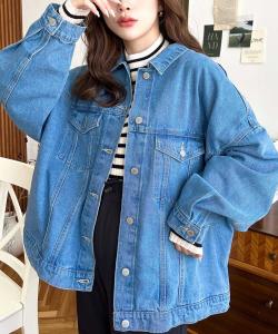 Джинсовая куртка оверсайз из плотной джинсовой ткани и плотного твила/Большие джинсы G Moment+, цвет Saxe Blue