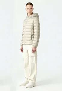 Простая легкая утепленная зимняя куртка Mira Paris, Beige