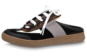 Шлепанцы женские Louis Vuitton Closed Toe, черный