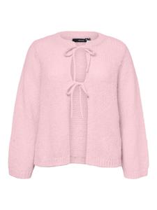 Vero Moda Curve Кардиган 'VISION' вязаный, розовый