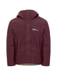 Куртка с капюшоном и логотипом Jack Wolfskin, красный