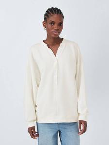 Толстовка essie с половинной планкой AND/OR, белый