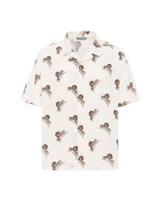 Dandalo Рубашка на пуговицах комфортного кроя в цвете экрю