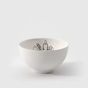 Миска с хлопьями Villeroy & Boch Statement, белый/черный