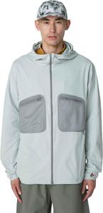 Куртка-худи Snow Peak Water Active на молнии JK-25SU013, мужская и женская, светло-серый