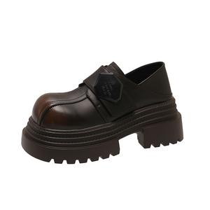 Boldi Kuki Лоферы женские коричневые/черные - черные (эксклюзивная коробка+носки), цвет Black (Exclusive Box+Socks)