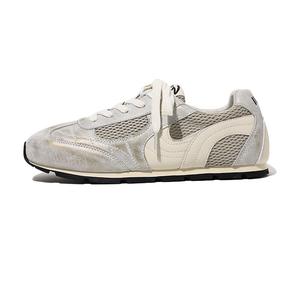 VAEL Женские низкие кэжуал кеды Gold Distressed, цвет Gold Distressed