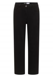 STREET ONE Джинсы свободного кроя в черном дениме