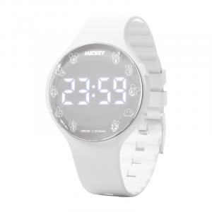 Disney Часы Electronic Movement Silicone Strap Watch Unisex Black Dial