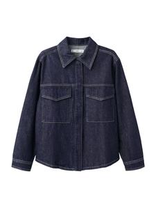 Куртка межсезонная MANGO AYLIN, темно-синий