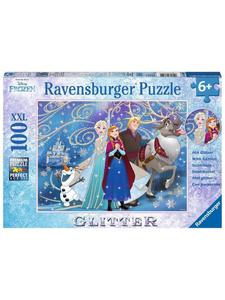 Пазл Ravensburger, 100 деталей, «Сверкающий снег» в красочном исполнении