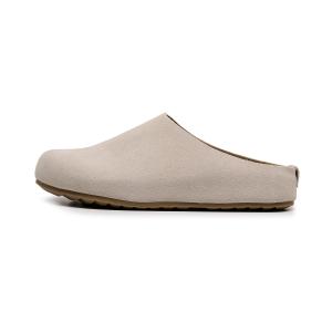 Golofi Скользоустойчивые закрытые тапочки унисекс бежевые, цвет Beige