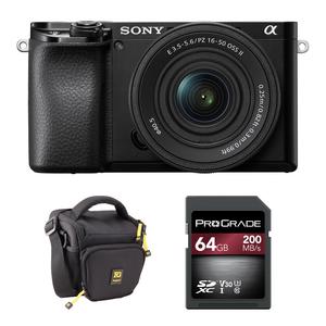 Беззеркальная камера Sony a6100 Mirrorless Camera with 16-50mm f/3.5-5.6 II Lens and