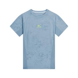 Детская футболка Mizuno, светло-серая