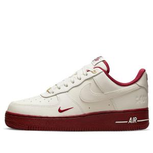 Кроссовки air force 1 '07 se '40th anniversary - sail team red' Nike, белый