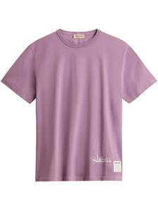Футболка Woolrich Offshore, фиолетовый