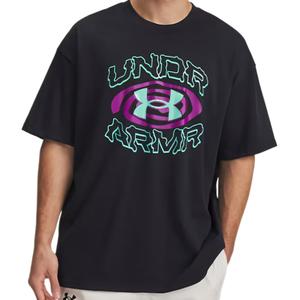 Мужская футболка с баскетбольной тематикой Under Armour, черный