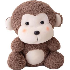 Плюшевая игрушка мультяшный бегемот обезьяна плюшевая кукла высота 23см/35см Love of wormwood