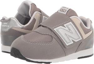 Кроссовки 574 New-B Hook-and-Loop New Balance, цвет Rain Cloud/Silver Metallic