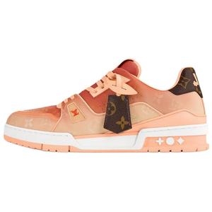 LOUIS VUITTON Кроссовки низкие Skateboard Shoes мужские Orange